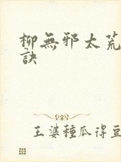 柳无邪太荒吞天诀
