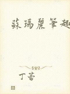 苏玛丽笔趣阁