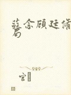苏念顾廷修大结局封面