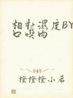 相对湿度BY大口吃肉