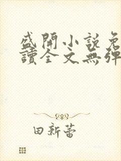 盛开小说免费阅读全文无弹窗