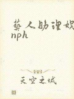 艺人助理娱乐圈nph