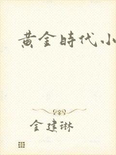 黄金时代小说封面