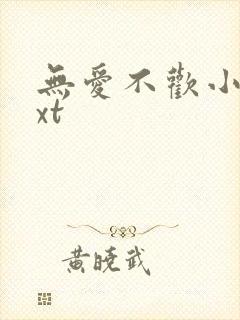 无爱不欢小说txt