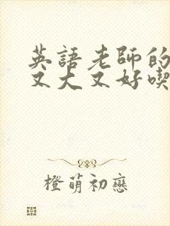 英语老师的兔子又大又好吃