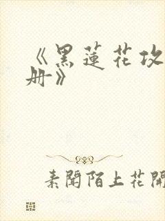 《黑莲花攻略手册》