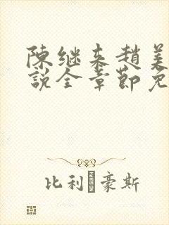 陈继来赵美媛小说全章节免费阅读封面
