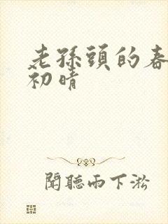 老孙头的春天林初晴