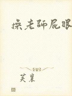 操老师屁眼小说封面