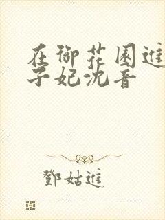 在御花园进入太子妃沈音封面