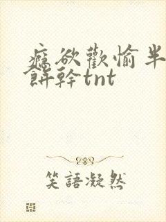 瘾欲欢愉半块小饼干tnt封面