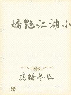 娇艳江湖小说封面
