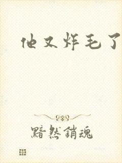 他又炸毛了