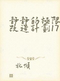 静静的极限自我改造计划17