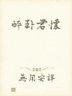 醉卧君怀
