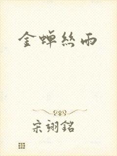 金蝉丝雨封面