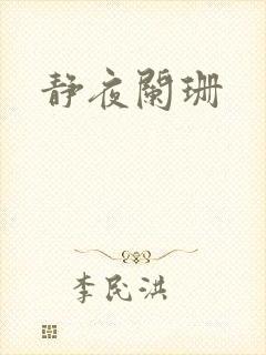 静夜阑珊