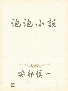 泡泡小说
