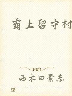 霸上留守村妇