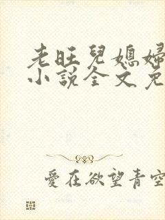 老旺儿媳妇秦雨小说全文免费阅读封面