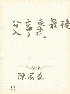 公交车最后一排入了我