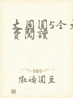 大团圆5全文免费阅读