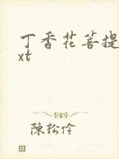 丁香花菩提树txt
