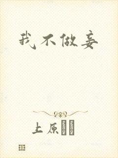 我不做妾封面