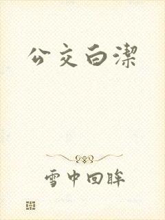 公交白洁