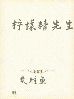 柠檬精先生