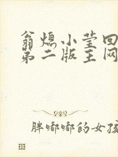 翁熄小莹回乡下第二版主网封面