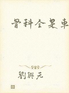 骨科全是车兄妹封面