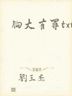 胸大有罪txt
