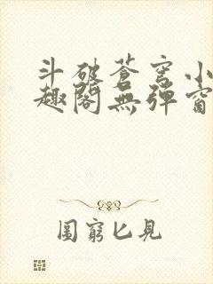 斗破苍穹小说笔趣阁无弹窗