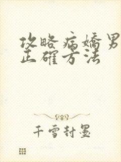 攻略病娇男配的正确方法封面