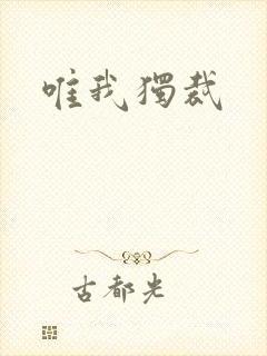 唯我独裁封面