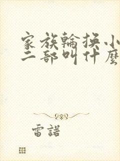 家族轮换小说第二部叫什么名字