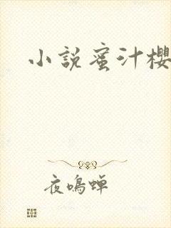 小说蜜汁樱桃