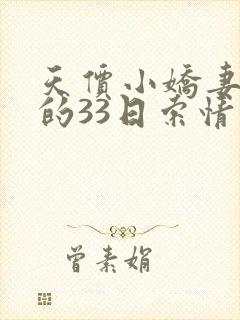 天价小娇妻总裁的33日索情