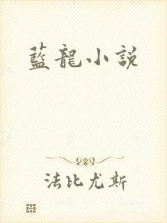 蓝龙小说封面