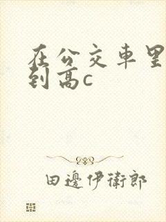 在公交车里c弄到高c封面