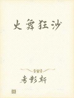火舞狂沙封面