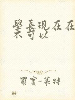 学长现在在上课不可以封面
