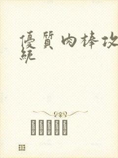 优质肉棒攻略系统