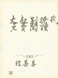 大叔别撩我小说免费阅读