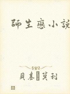 师生恋小说