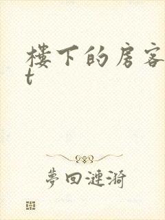 楼下的房客txt