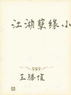 江湖孽缘小说