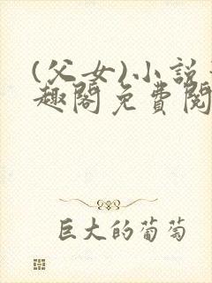 (父女)小说笔趣阁免费阅读