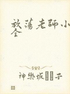 放荡老师小说大全